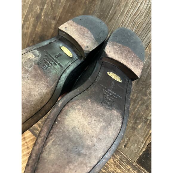 Zelli Made in Italy Leather Oxford Casual Dress Shoes Size 9 M JP - Picture 8 of 9